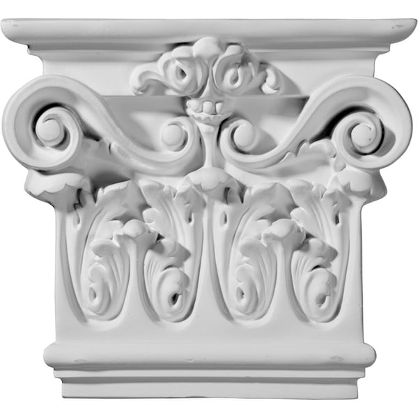 Ekena Millwork 7 7/8"W x 1 7/8"D x 7 1/2"H Artis Capital (Fits Pilasters up to 5 3/4"W x 1"D) CAP07X01X07AR - main